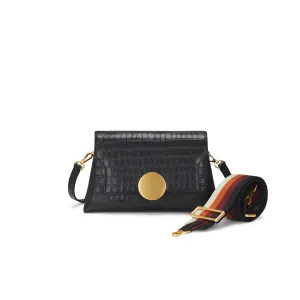 Oryany Lottie Flap Croco Crossbody