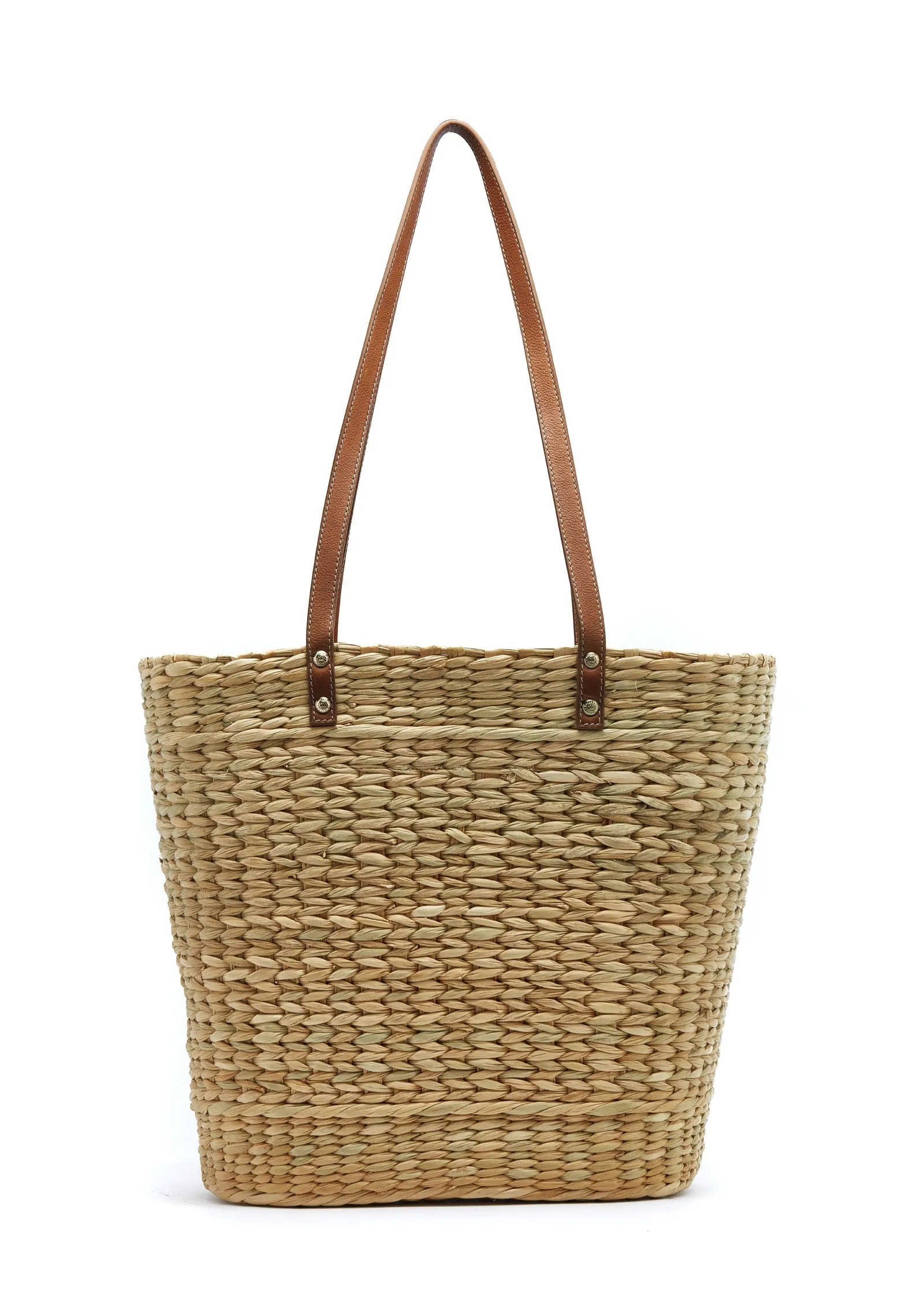 Paloma Straw Tote (Natural Tan)