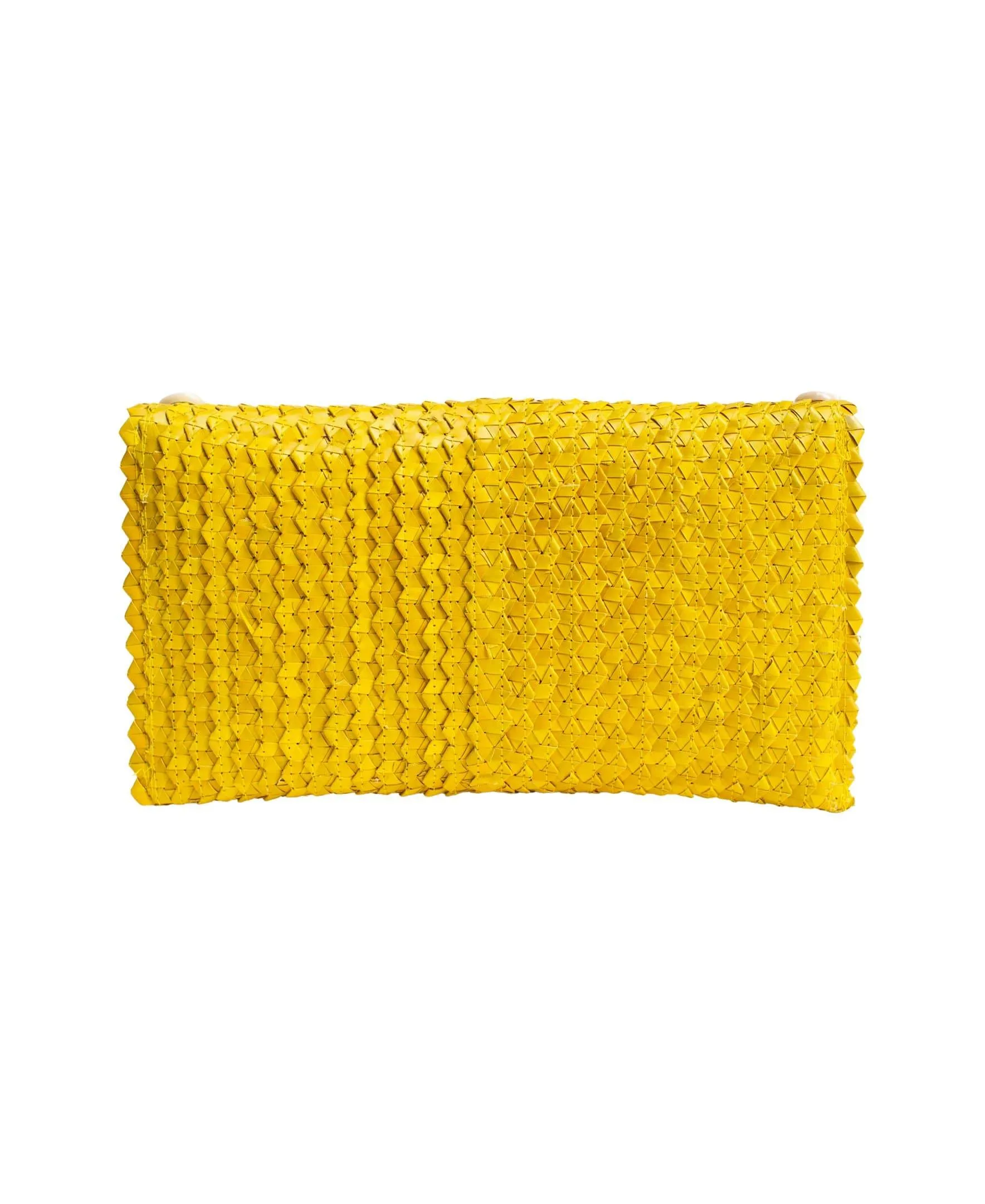 Pandegelang Raffia Seashell Clutch by FutureBrandsGroup