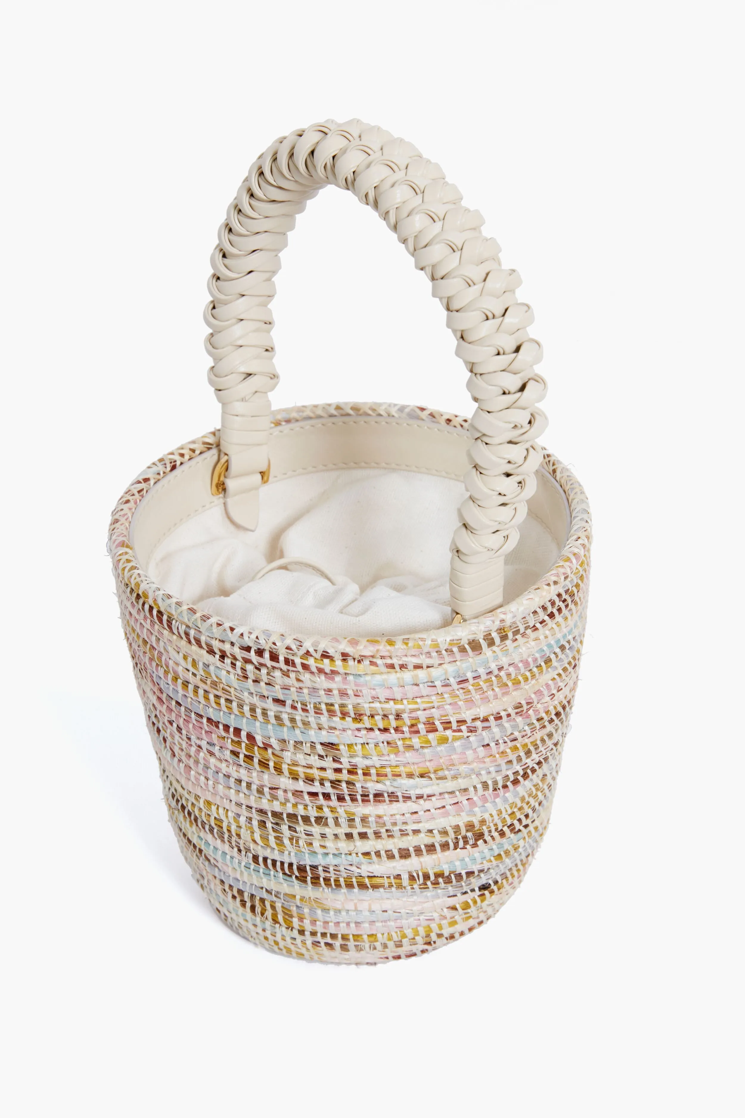 Rainbow Melange Woven Handle Lunchpail