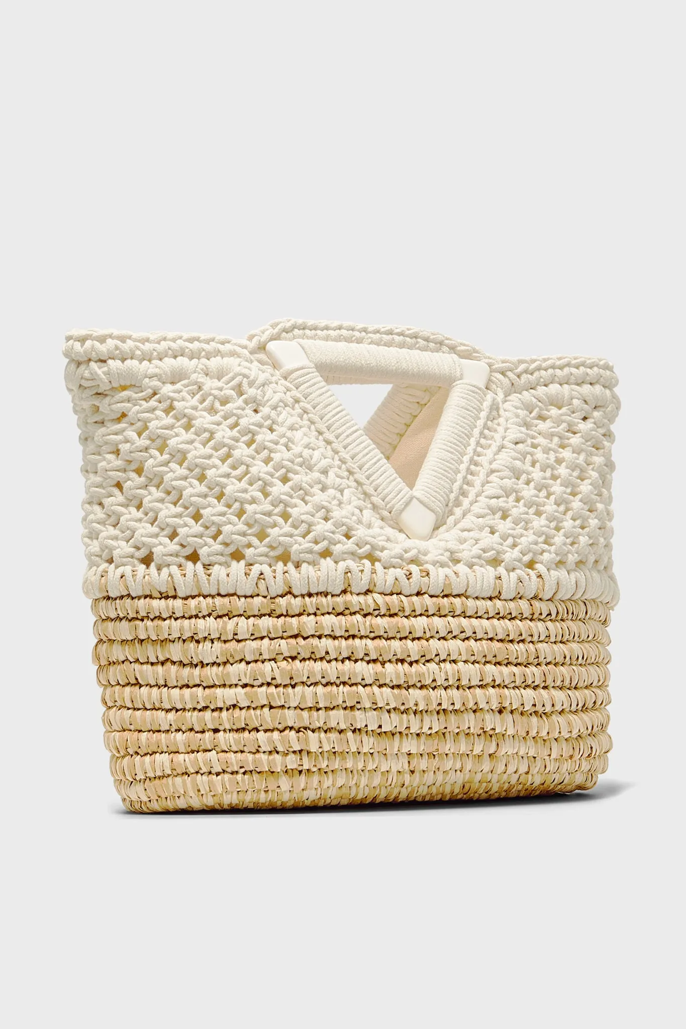 Sand Ivory Onya Clutch