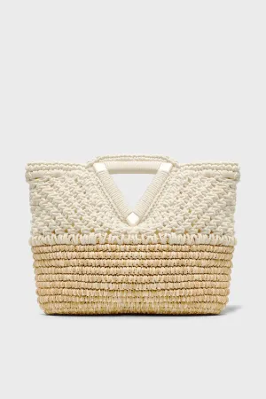 Sand Ivory Onya Clutch