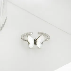 Shell Butterfly Ring