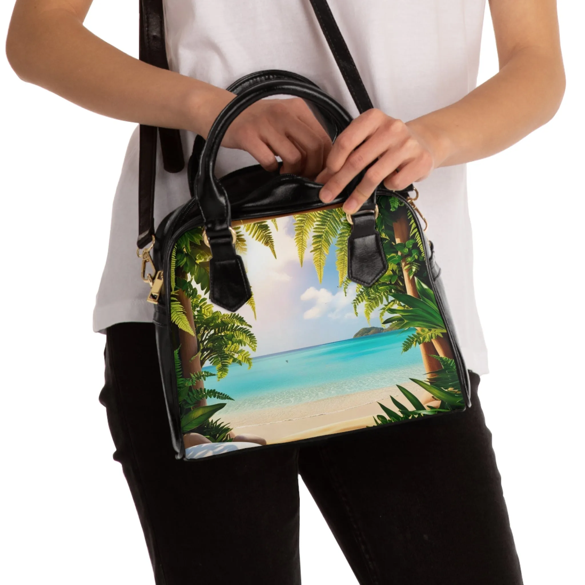 Shoulder Handbag - Mental Health Matters Beach Escape