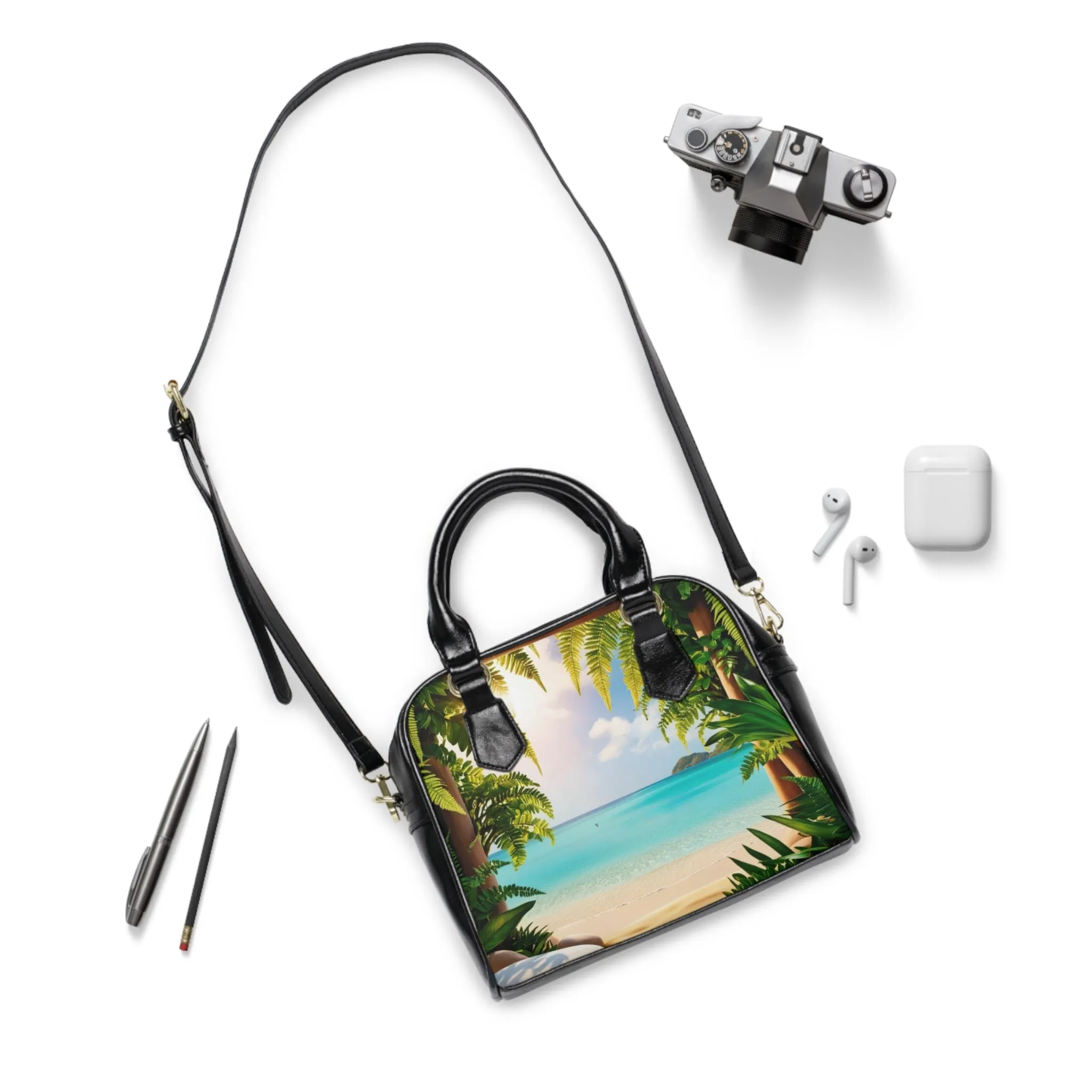 Shoulder Handbag - Mental Health Matters Beach Escape