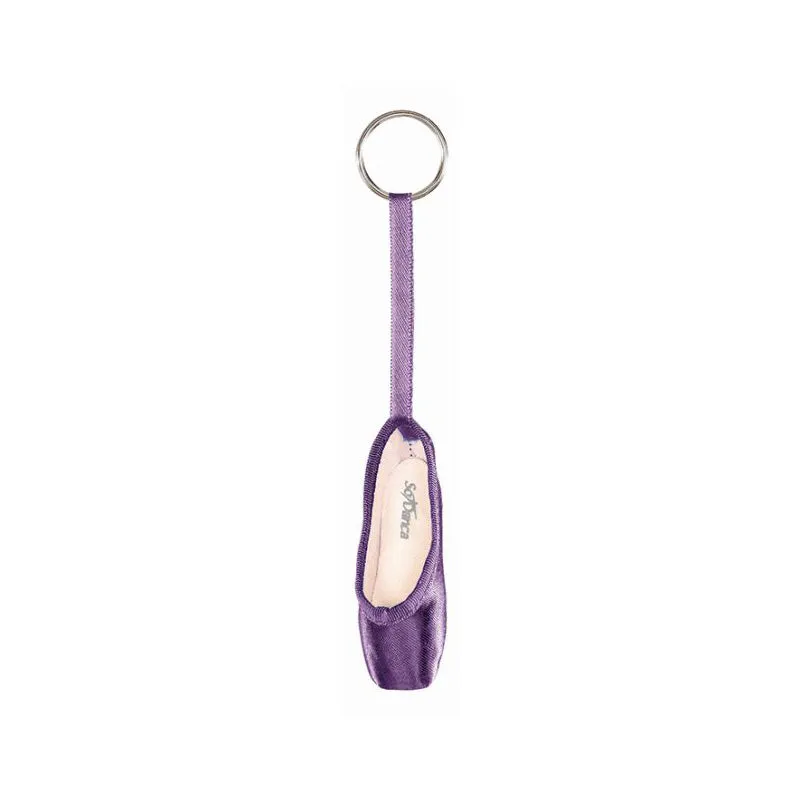 So Danca Mini Pointe Shoe Keychain