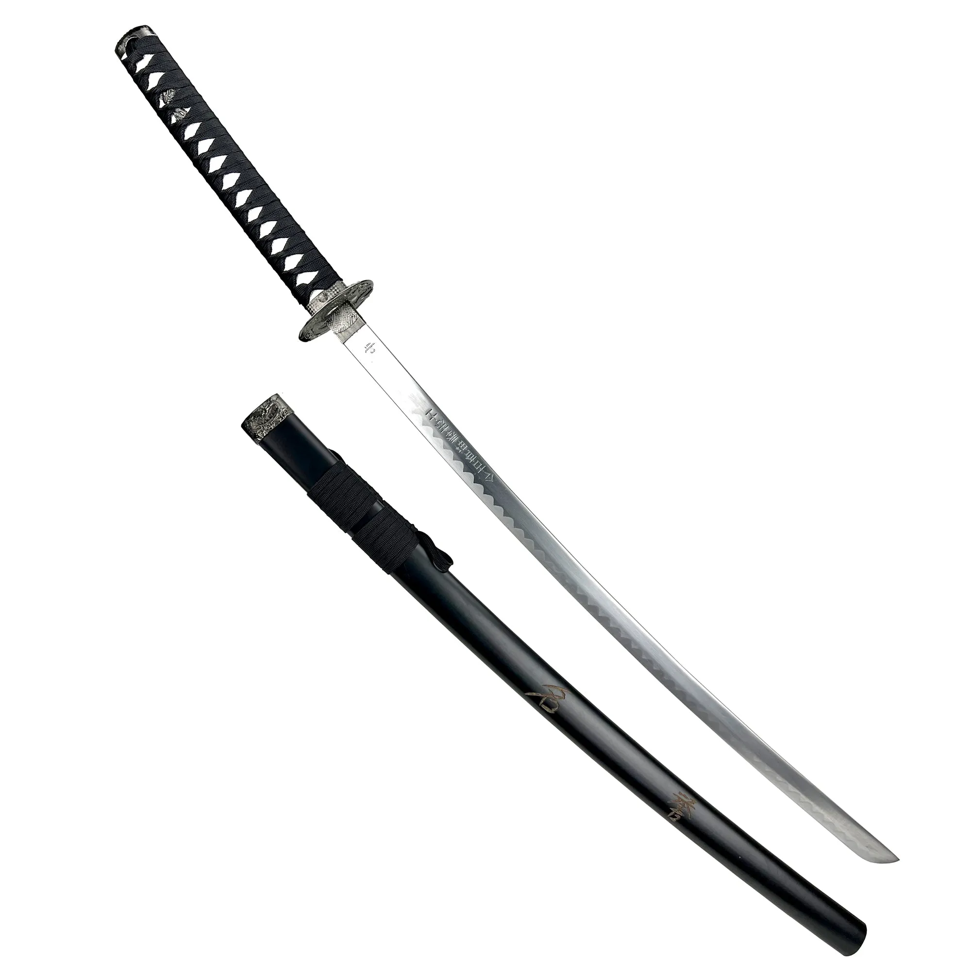 Sword, Metal Katana 41.5", Honor Engraved, W/ Stand (SE316)