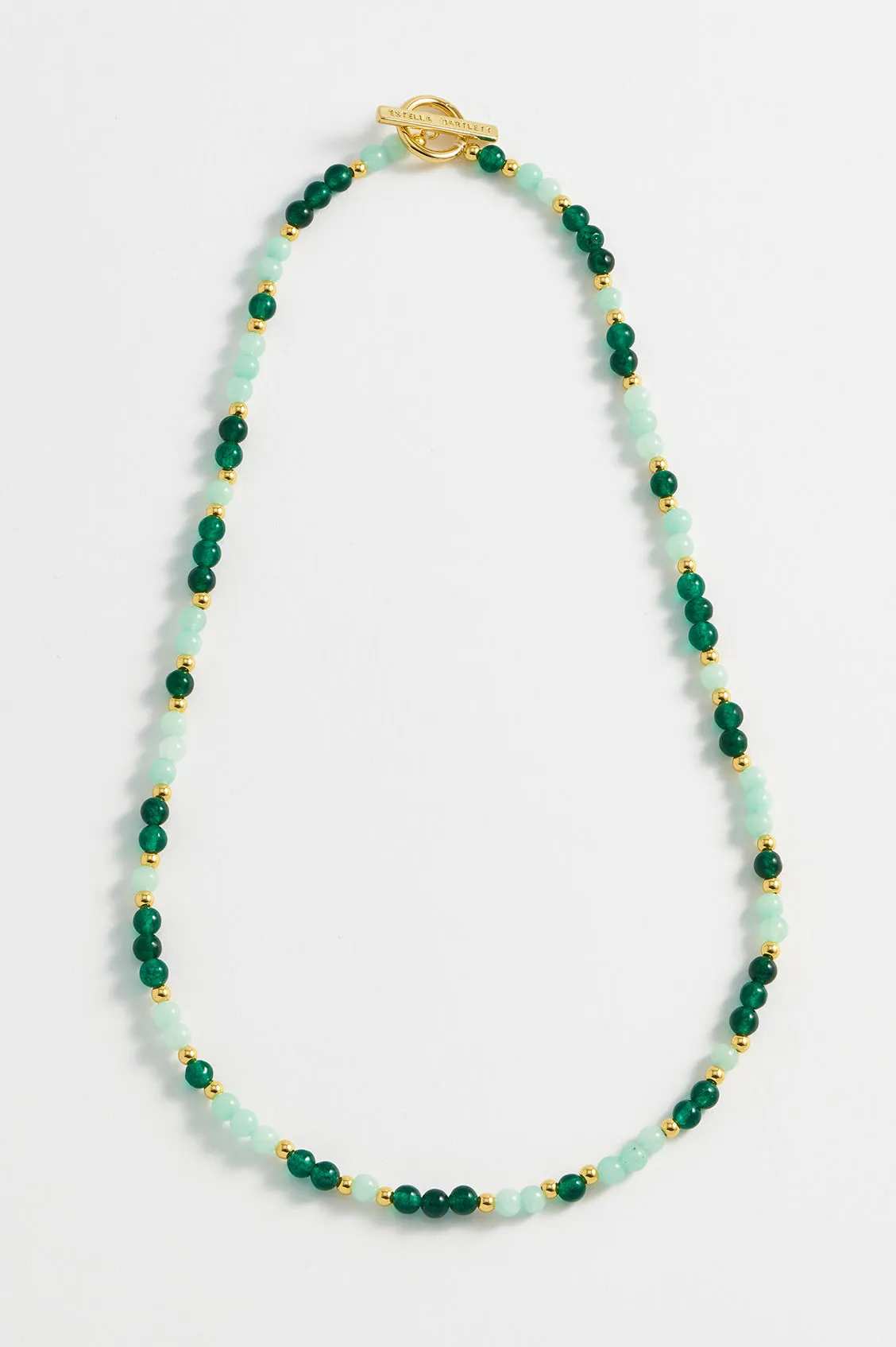 T-Bar Beaded Necklace