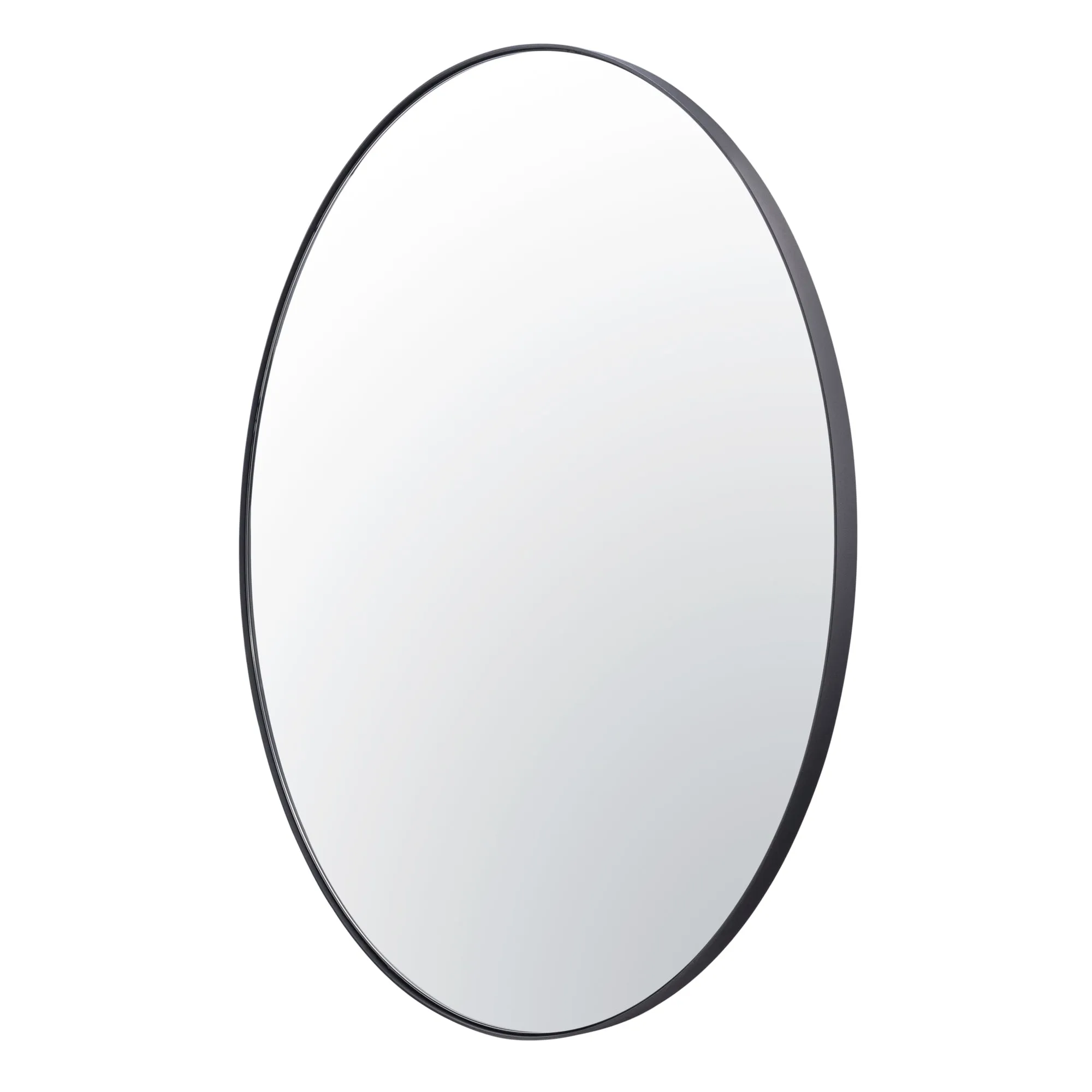 Tablet 458MI40BL 40-Inch Round Wall Mirror - Black