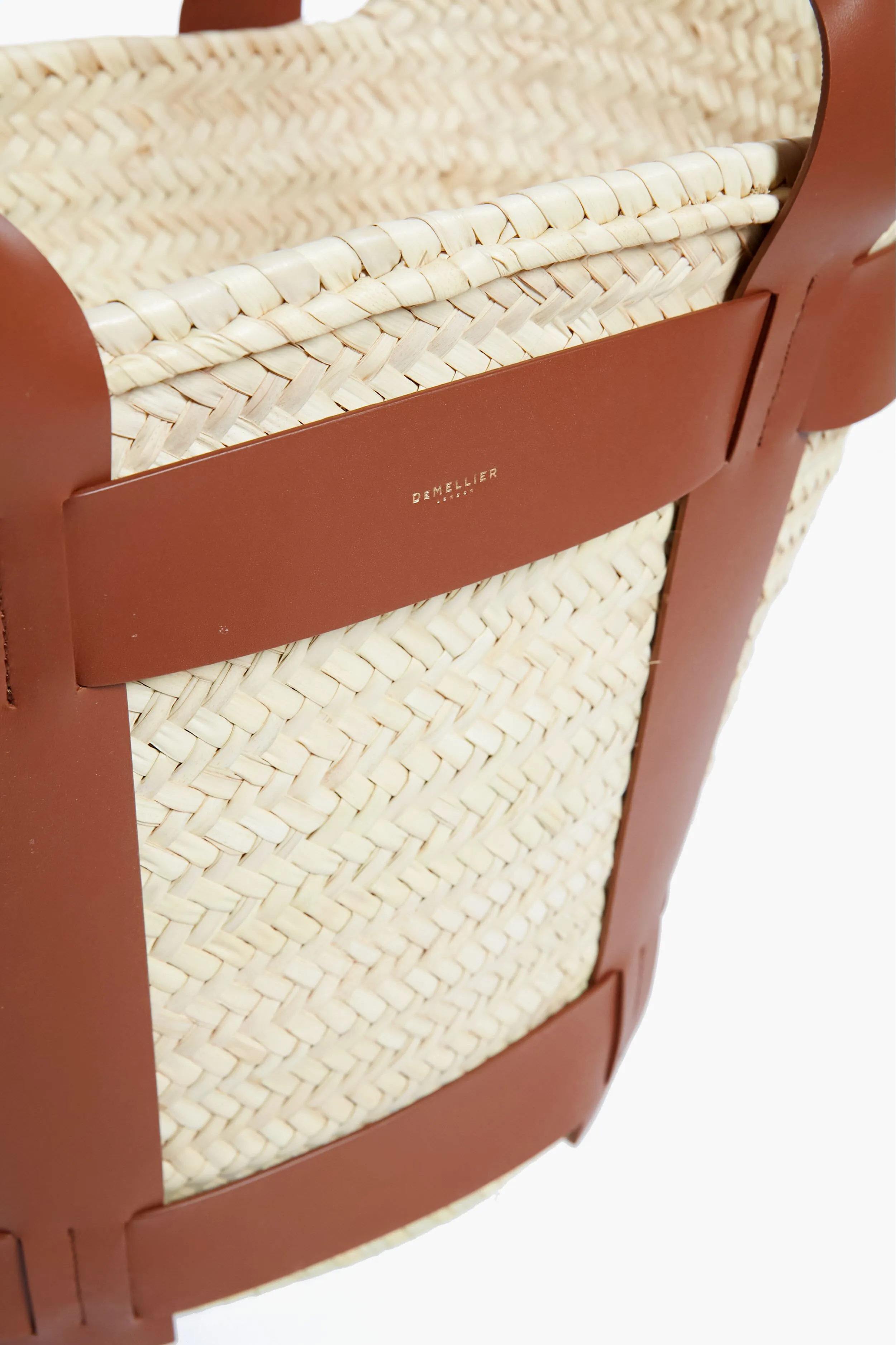 Tan Natural Raffia Maxi Santorini Bag