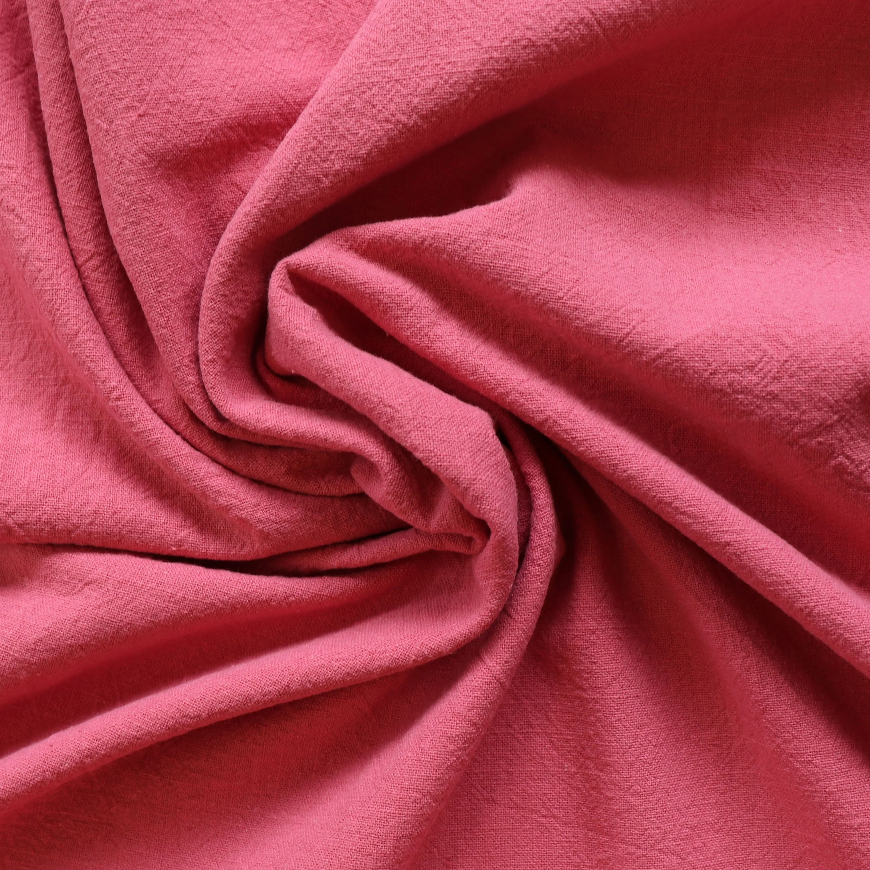 Washed Vintage Cotton - Raspberry Pink