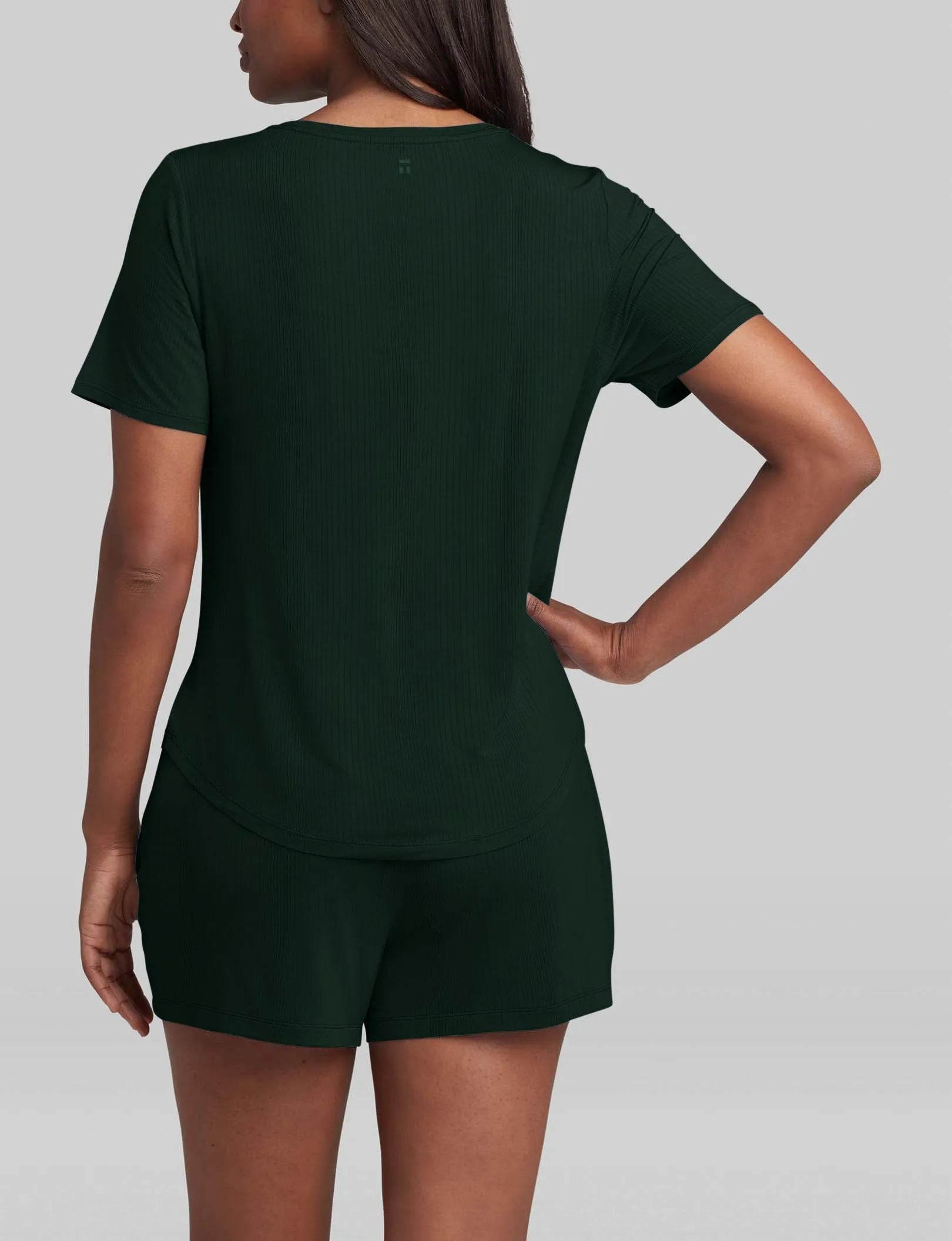 Women's Second Skin Luxe Rib Sleep Tee