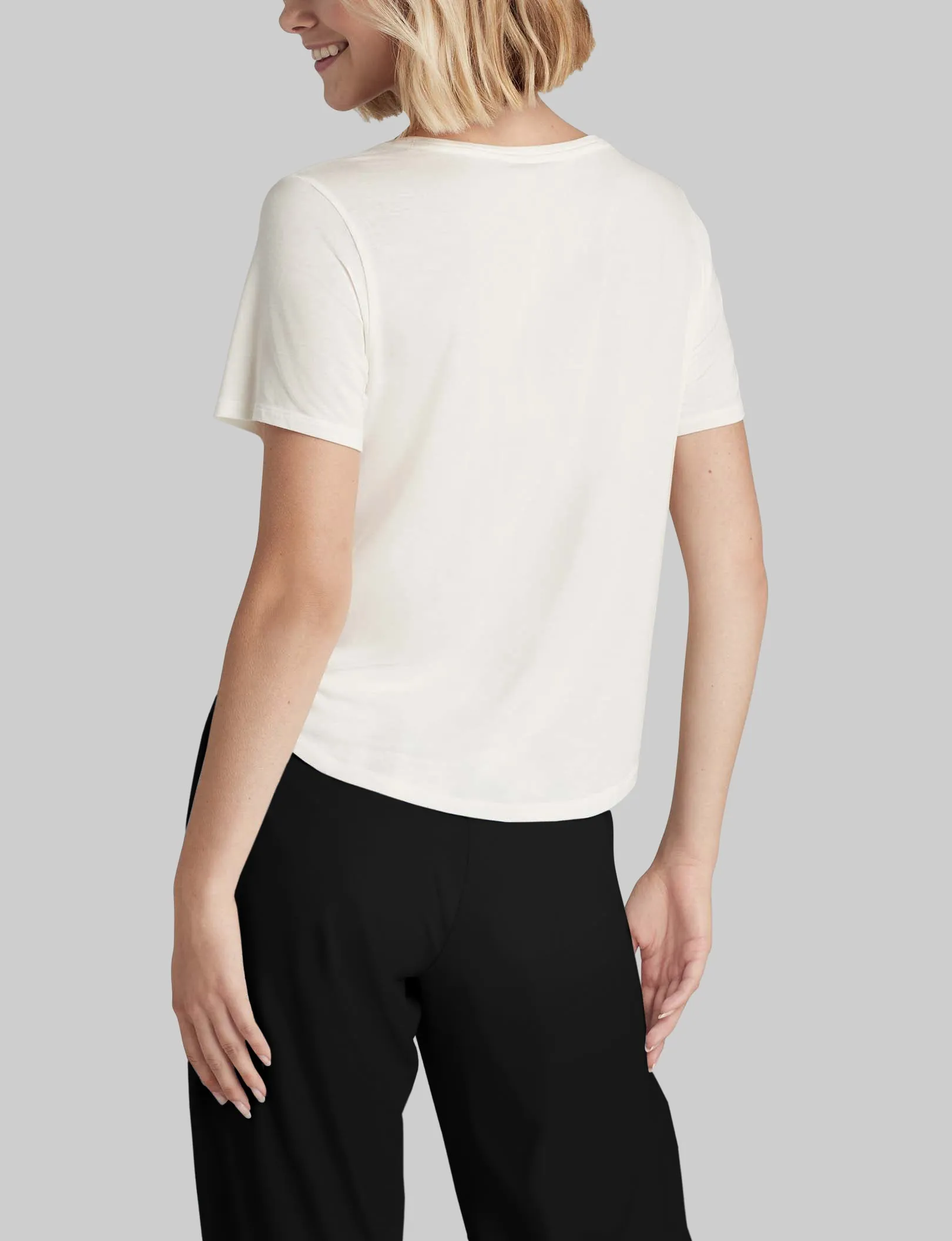 Women's Second Skin Sleep Pocket Tee & Pant Set