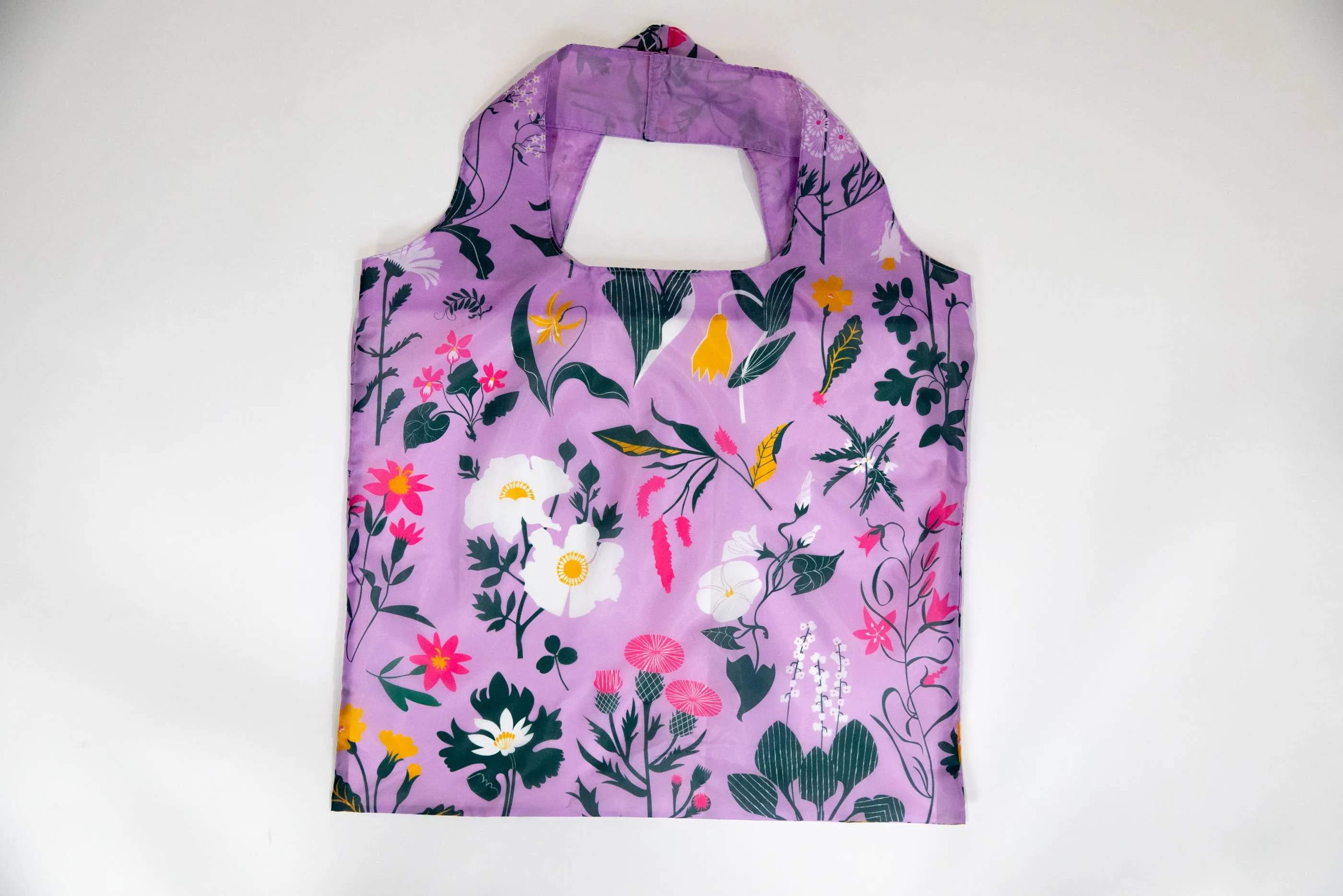 Yellow Owl Workshop - Floral Art Sack by Banquet Workshop - Reusable Tote Bag